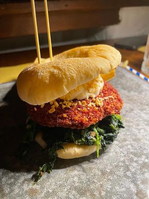 Burger veg   at Banda Bistropub - Belluno in Belluno