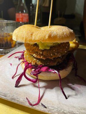 Burger veg  at Banda Bistropub - Belluno in Belluno