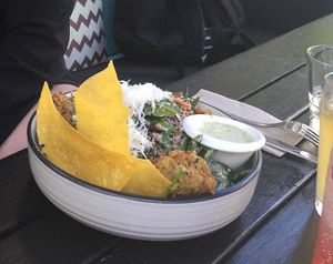 Friends' salad at East St Cafe and Bar in Nelson