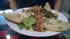 polenta  at East St Cafe and Bar in Nelson