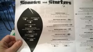 menu at East St Cafe and Bar in Nelson