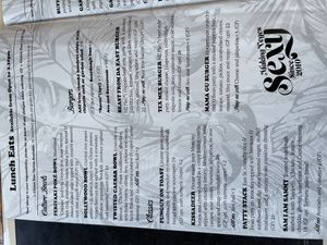 Lunch items- we went two twisted   at East St Cafe and Bar in Nelson