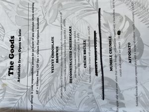 Desert- tempted by chocolate cheesecake but wallet was sore   at East St Cafe and Bar in Nelson