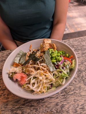 Salad Bowl at East St Cafe and Bar in Nelson