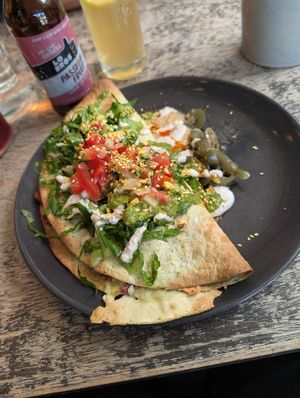 Quesadilla at East St Cafe and Bar in Nelson