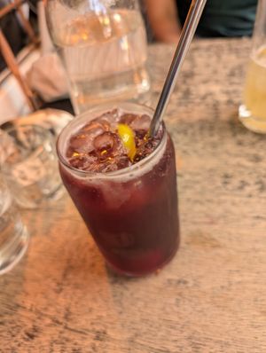 Blackcurrant Soda at East St Cafe and Bar in Nelson