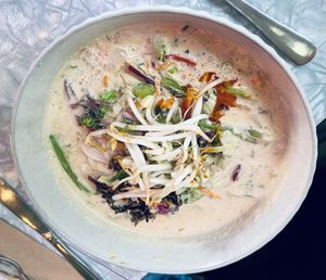 Lucky Laksa  at East St Cafe and Bar in Nelson