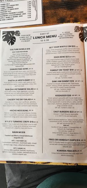  at East St Cafe and Bar in Nelson