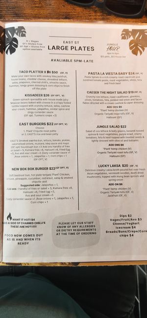  at East St Cafe and Bar in Nelson