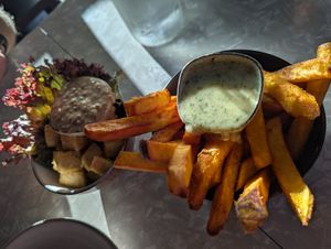 Tofu Bites and Kumara Fries at East St Cafe and Bar in Nelson