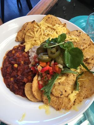 Nachos at East St Cafe and Bar in Nelson