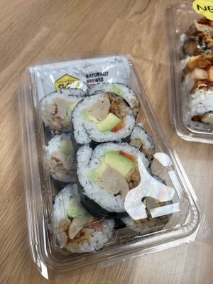 My double avo vegan   at St Pierre's Sushi in New Plymouth