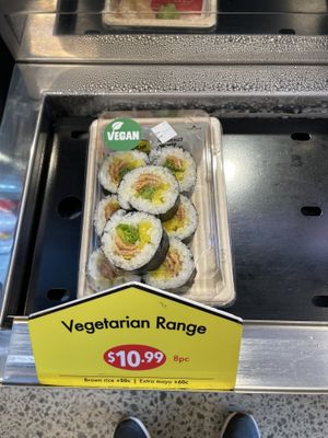 My wife’s with tofu  at St Pierre's Sushi in New Plymouth