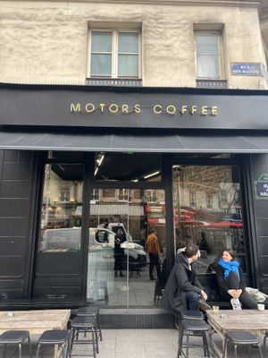   at Motors Coffee in Paris