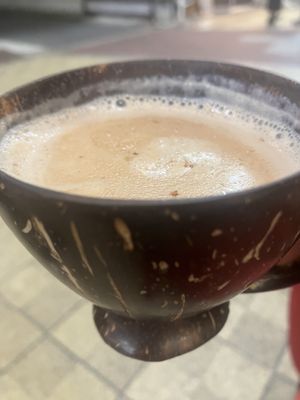 Amazing Soy Chai (vegan)  at New Rajasthan in Osaka