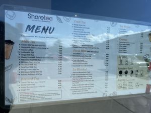 All milks have alt options  at Sharetea - Castle Rock in Castle Rock