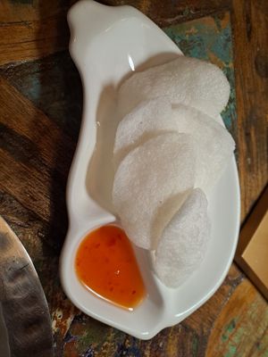 Thai chips at Bussarakham in Rome