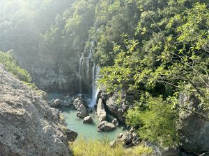 Waterfall  at The House in the Village in Pellumbas