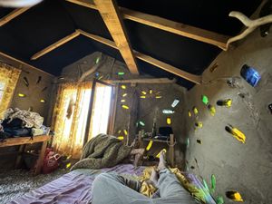 The mud house   at The House in the Village in Pellumbas