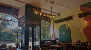 Inside at Cafe Siena in Birkenhead