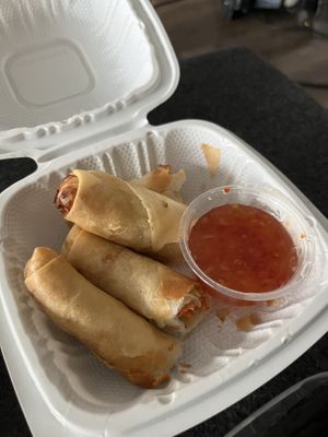 Veg rolls   at Nam Vegan Express in Burnaby