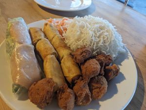 Combo 1 at Nam Vegan Express in Burnaby