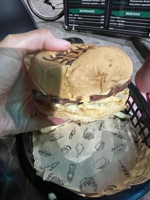 Nein buck burger  at Nein Buck in Playa Del Carmen