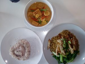 Rice, Massaman Curry at Loving Hut - Saraburi in Sara Buri
