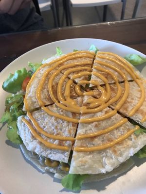 Pizza rôti  at Loving Hut - Saraburi in Sara Buri