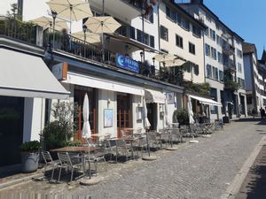 Terrace upstairs at Paia Poké in Rapperswil-jona