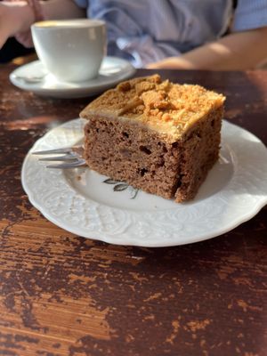 Lotus cake  at Brasserie De Stadstuin in Franeker