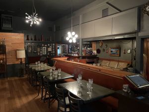 Dining  at The Slide Inn in Portland