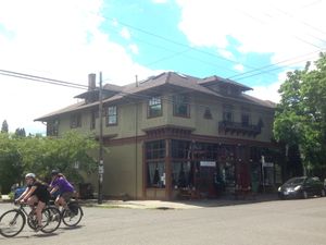 outside of the Slide Inn at The Slide Inn in Portland