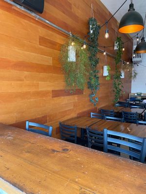 dining room at Falafel Salam in Seattle