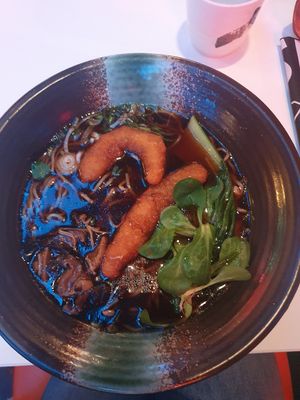 Vegan shrimp ramen at Ramen Shifu - Filzi in Milan