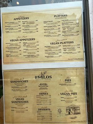  at Byblos Lebanese Cuisine in Baltimore