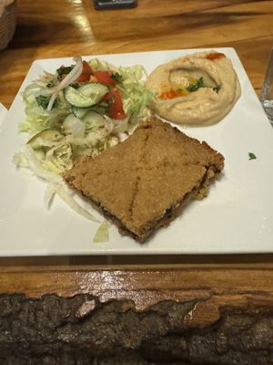 Veggie Kibbeh platter   at Byblos Lebanese Cuisine in Baltimore