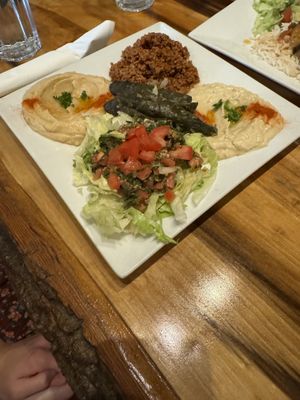 Mazza platter   at Byblos Lebanese Cuisine in Baltimore