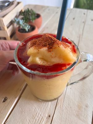 Tlacuache Smoothie at Vegan Mixtle  in Mexico City
