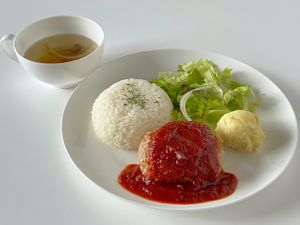 Hamburg Steak（Gluten Free & Vegan） at Perry Berry  in Shizuoka