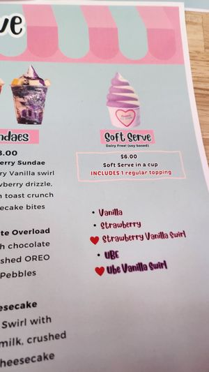 Vegan sotf serve! at Kawaii Ice Wave (Hawaii Kai) in Honolulu