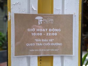Opening times at Nấm in Ho Chi Minh City