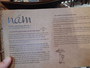Menu at Nấm in Ho Chi Minh City