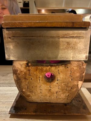 Handmade Sorano tofu: while cooking at Tofu Sorano Minami Senba in Osaka