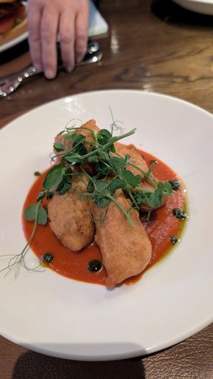 Crispy tofu at The Brasserie at Ballygarry Estate Hotel and Spa in Tralee