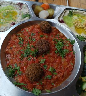  at Mr. Falafel in Wadi Musa