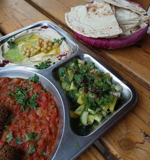  at Mr. Falafel in Wadi Musa