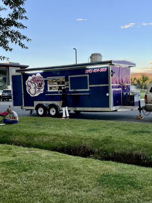 The food truck  at Vegan AF Box in Gunnison