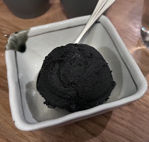 Sesame ice cream   at HIKARI in Zurich