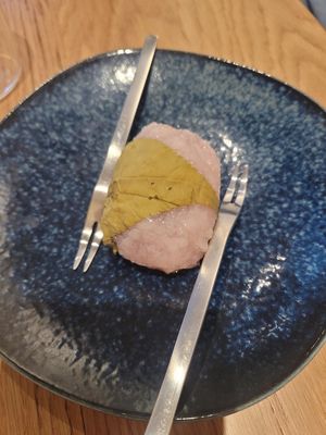 Red bean mochi at HIKARI in Zurich